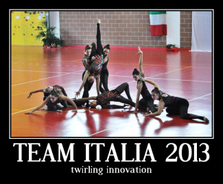 Le ragazze del Team Italia 2013